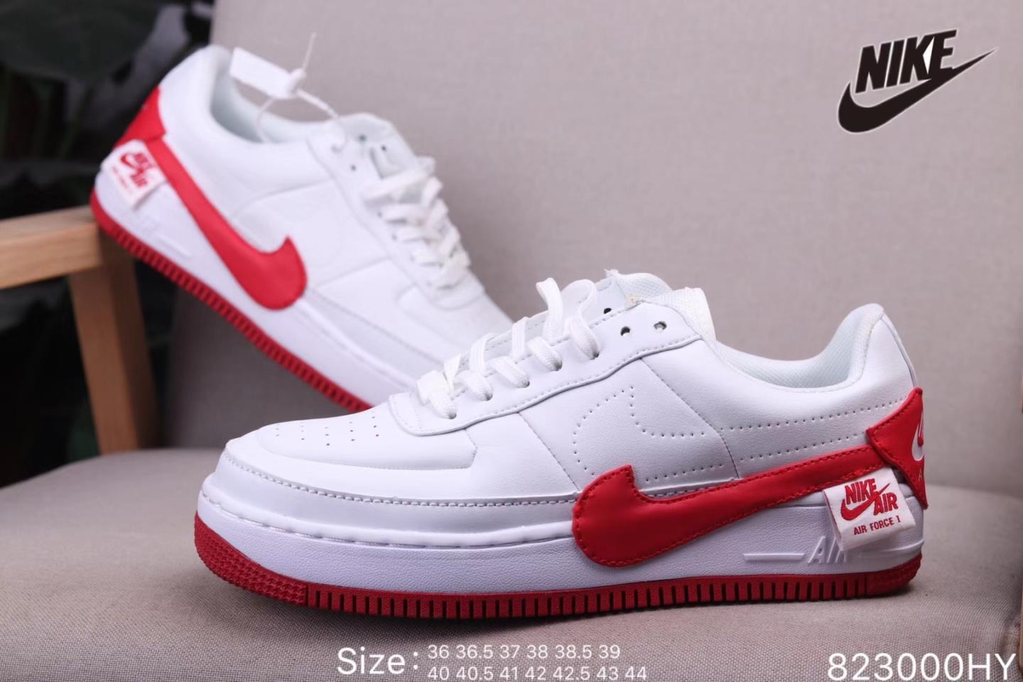 Nike W AF1 Jester xx 2018ss White Red Shoes - Click Image to Close